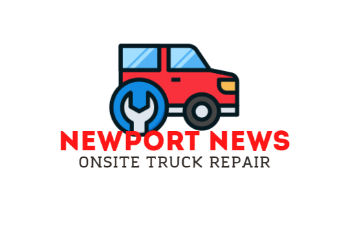 this image shows newport news onsite truck repair logo